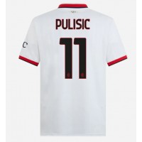 Camiseta AC Milan Christian Pulisic #11 Visitante Equipación 2024-25 manga corta